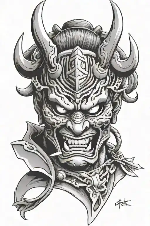 Oni Mask Samurai