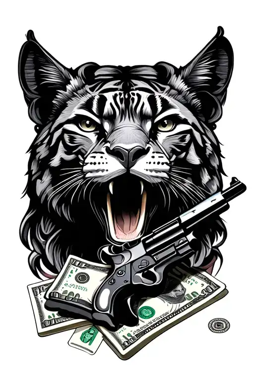 Animal Money And Guns N Cards