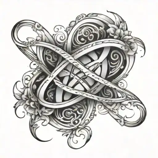 Infinite Symbol With Names