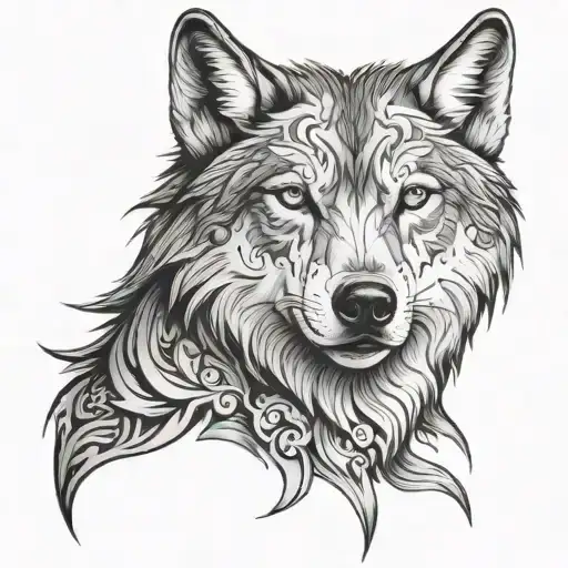 Wolf Sleeve