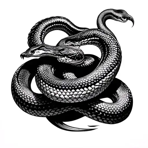 Snake Around Arm Sleeve