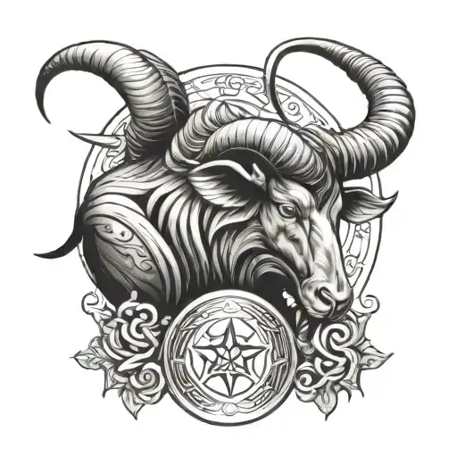 Taurus Aries Capricorn Symbol