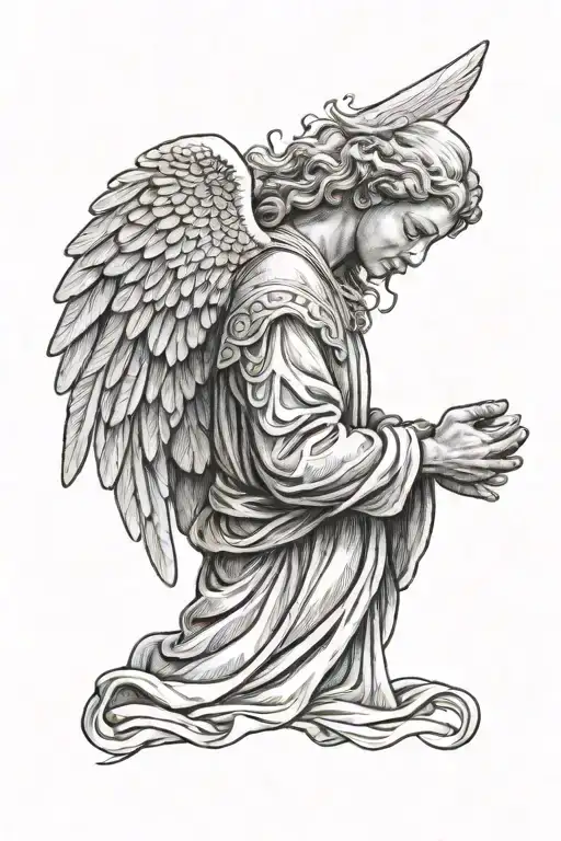 Angel Praying Hands