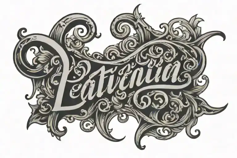 Latin Script Font