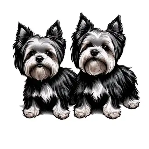 Two Super Hairy Dog Balls With Huge Slong