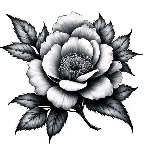 Dainty Flower Intertwined