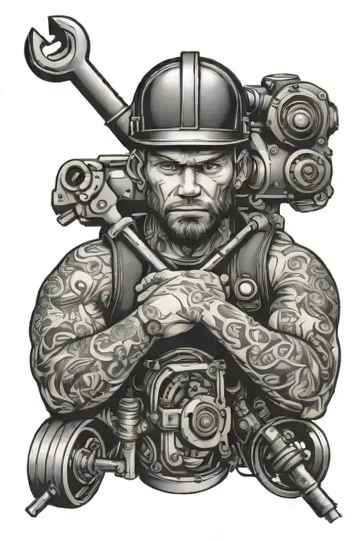 Mechanic Worker And Love