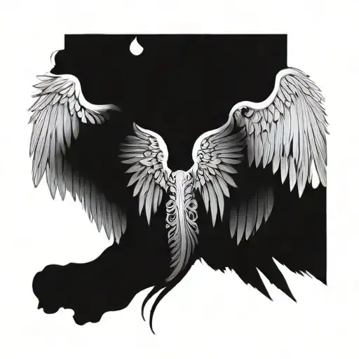 Angel Wings With Mandela