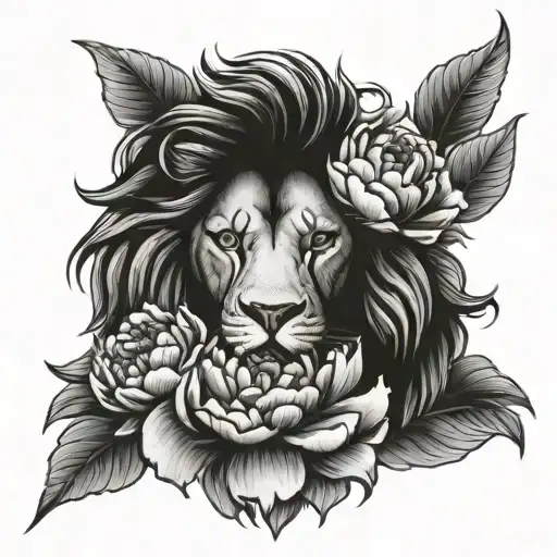 Lion Peony