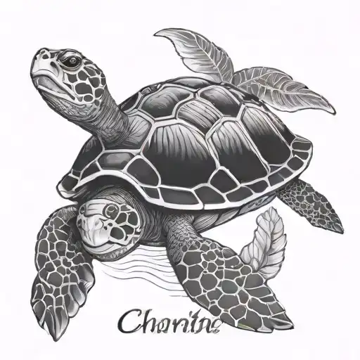 Name Charlotte With Baby Turtle