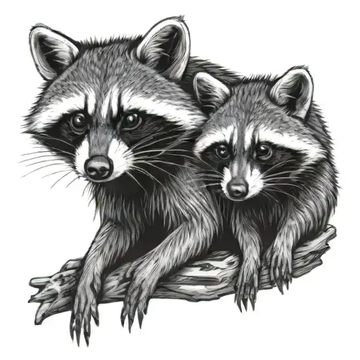 Raccoons Love