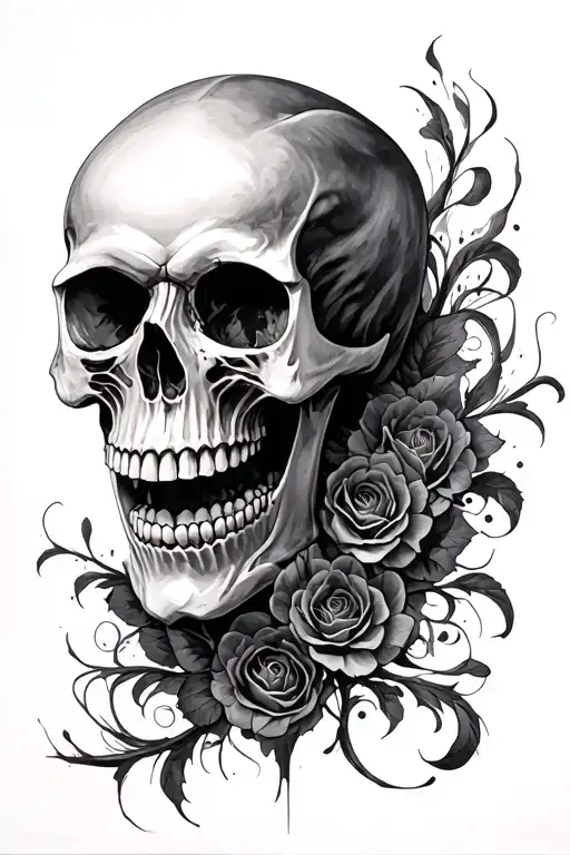 Realistic And Gothic Skulls