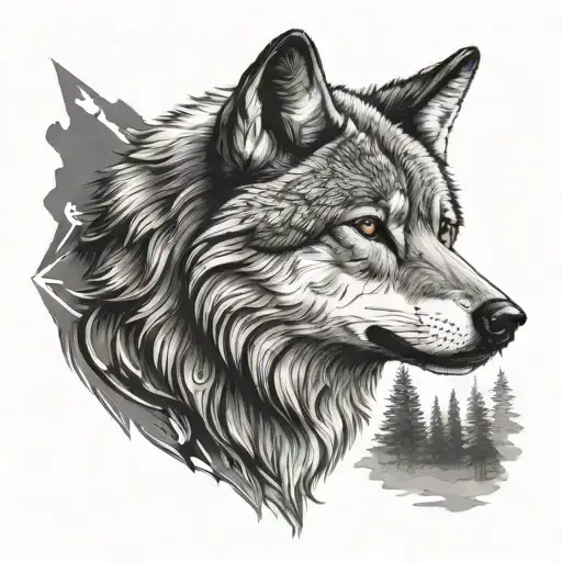 Wolf Looking Forward