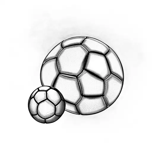 A Doctor Holding A Soccer Ball And A Cross