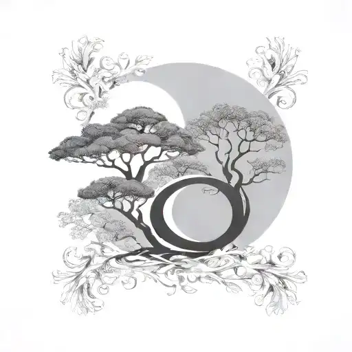 Make Tree Branch For Leo Symbol