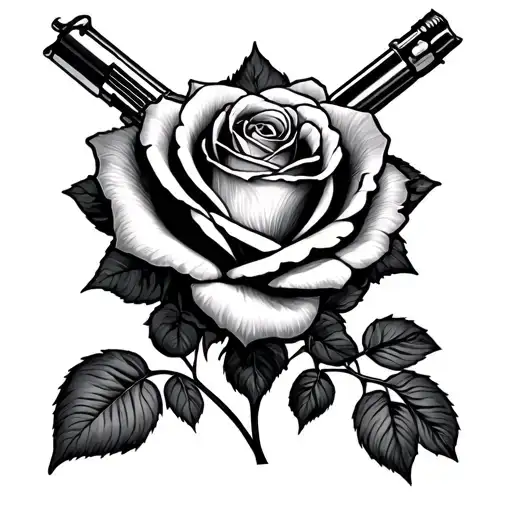 The Gun Or The Grot Rose