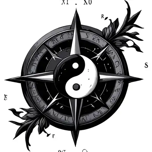 Yin Yang Compass