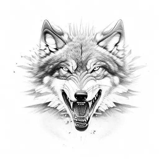 Snarling Wolf