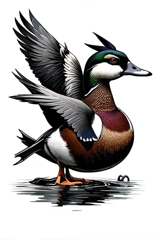 Duck Hunting With Cross Intertwined