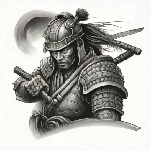 Samurai After Battle Field