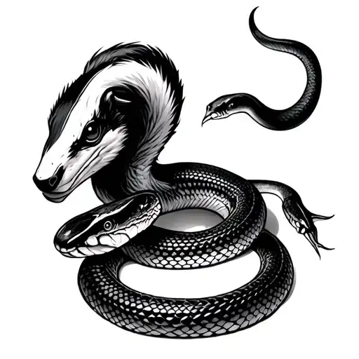 Skunk And Snake In Las Vegas
