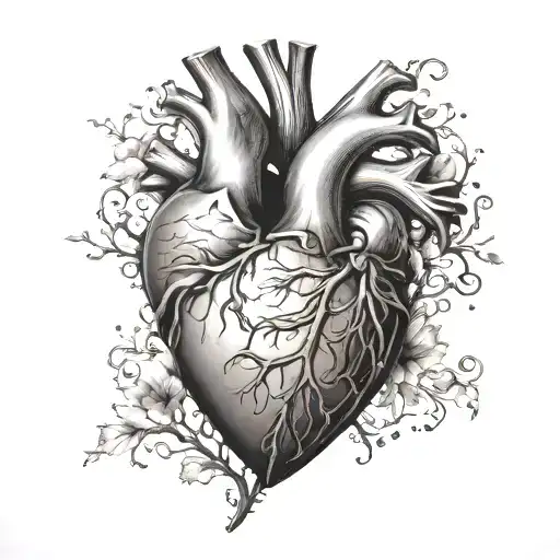 3D Realistic Heart That Looks Like
