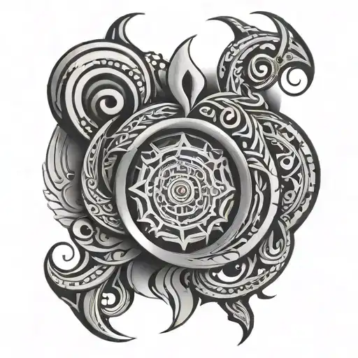 Tribal Design On Bicep