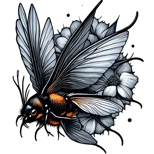 3 Fine Line Butter Flys