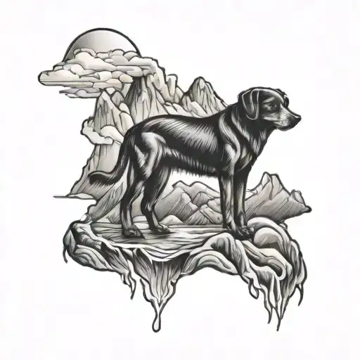 Aquarius Zodiac Mountains Dog Beach Travel