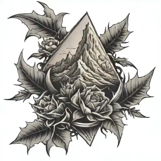 Mountain And Thorns Wrapped