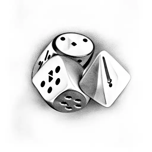 3 Dice On Fire