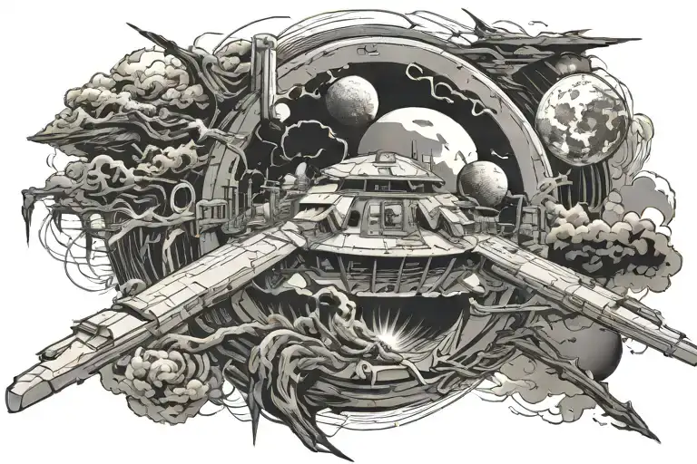 Combine A Raging Fire With A Great Typhoon And The Dark Side Of The Moon