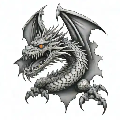 Caraxes Dragon From House