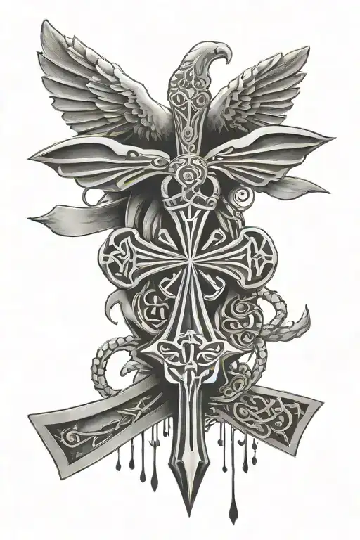 Loyalty Out Values Everything Add A Heart Bleeding And The Ankh