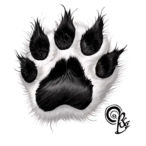 Cat Paw Print
