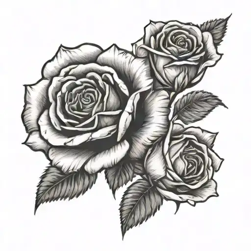 Roses Fine Line 1952