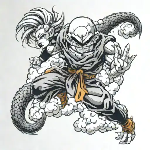 Dragon Ball Z Clouds Girlfriend