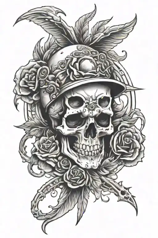 Skull And Halo