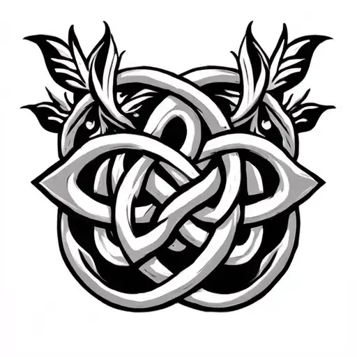 Celtic Knot And Tribal Design