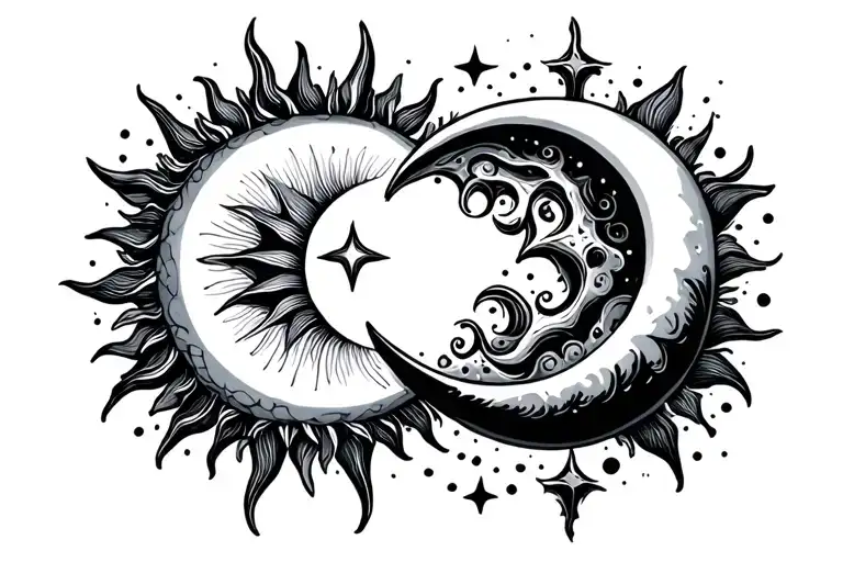 Sun Moon And Stars