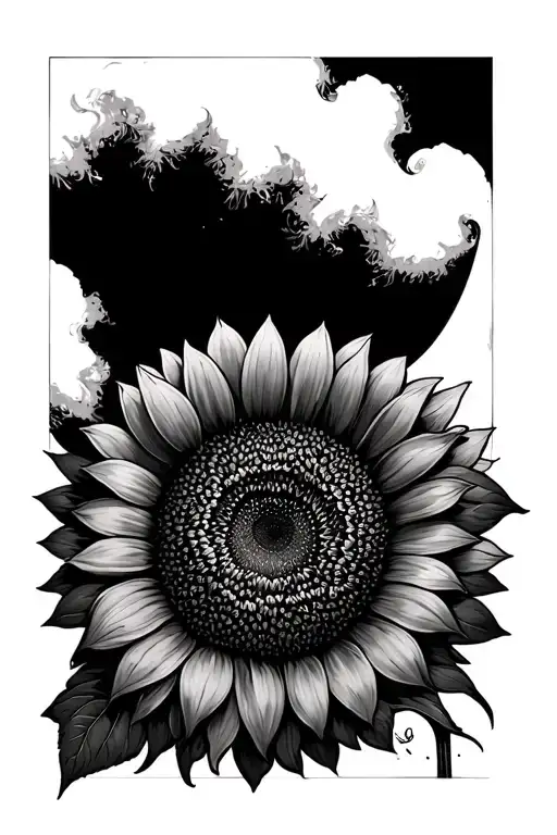 Sunflower Into A Sun Arm