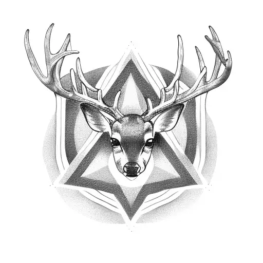 Deer Pentagrams