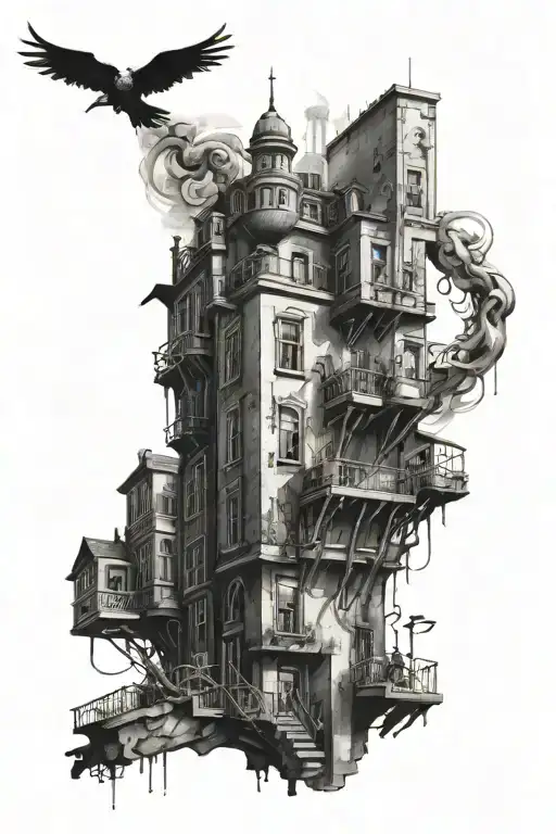 Leap Of Faith Between Buildings Designed