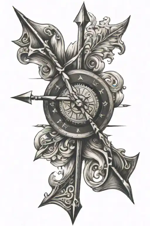 Sagittarius Arrow And Astrological Sign