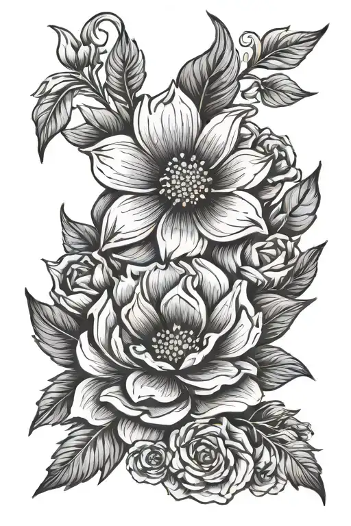 Faith Over Fear With Flowers Blooming