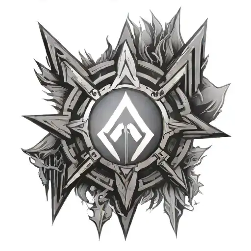 Paragon Symbol From Mass Effect