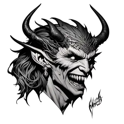 Demon Talking In Ear