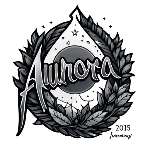 Name Aurora With Date