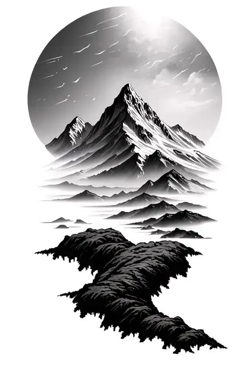 Christian Mountain Landscape