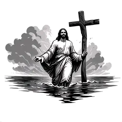 Jesus Walking On Water